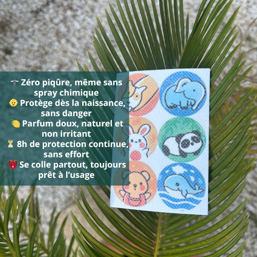 Patch anti-moustiques – Fini les piqûres, place aux sourires